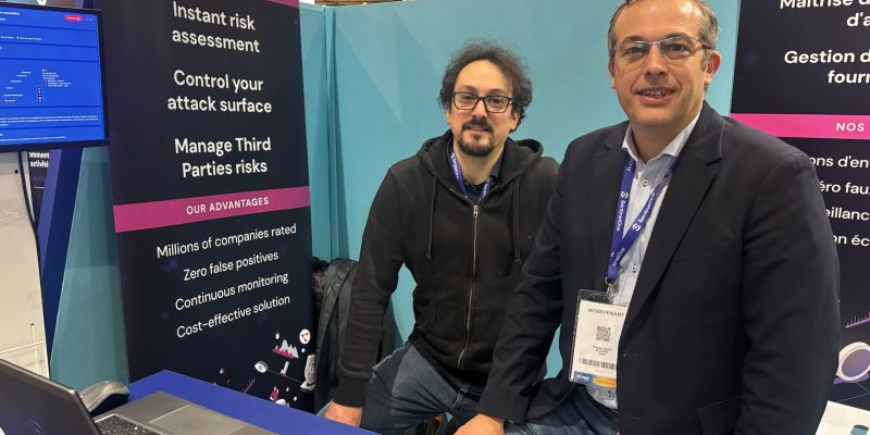 Équipe Scovery sur son stand au Forum InCyber 2026