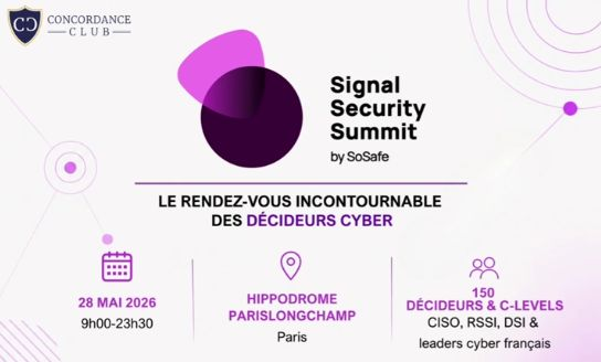 Visuel Signal Security Summit Paris, rendez-vous des décideurs cyber