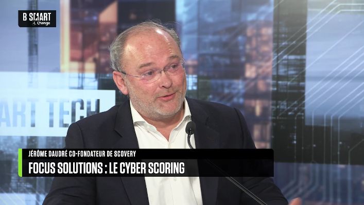 Jérôme Daudré de Scovery dans l’émission Smart Cyber sur B SMART
